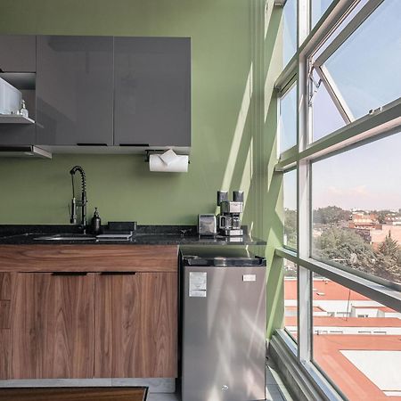 The Jungle Loft Tropical Comfort In A Centric Location With Kitchen Ciudad de México Exteriér fotografie