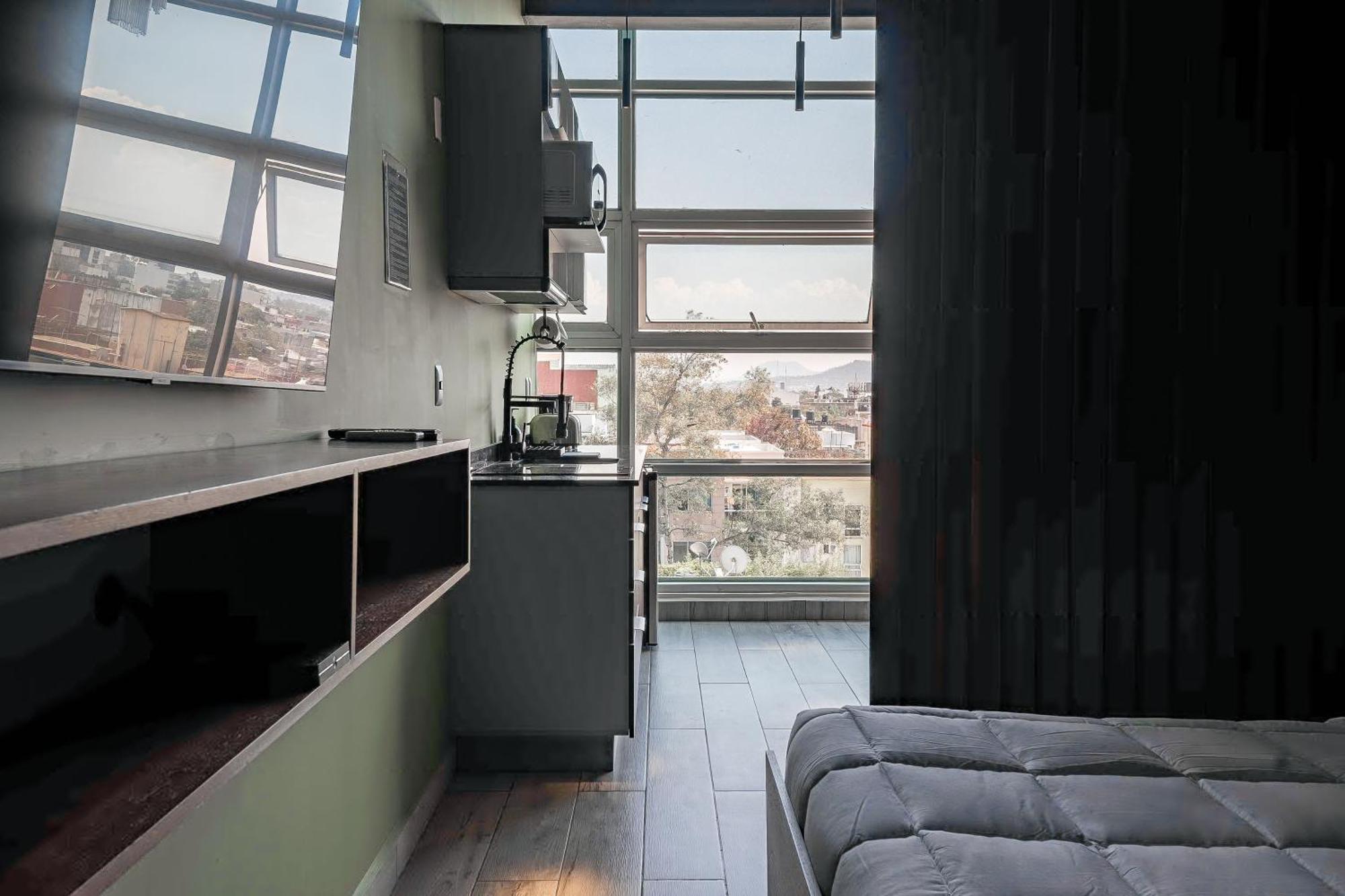 The Jungle Loft Tropical Comfort In A Centric Location With Kitchen Ciudad de México Exteriér fotografie